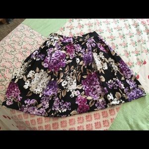 Womens Floral Skirt